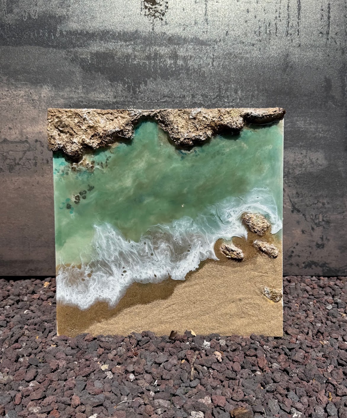Mar en verde